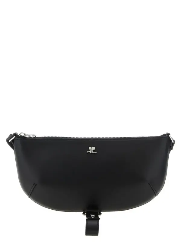 'Holy Eclipse' shoulder bag COURREGES Black