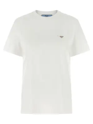 Logo T-shirt PRADA White