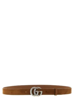 'GG Marmont' belt GUCCI Brown