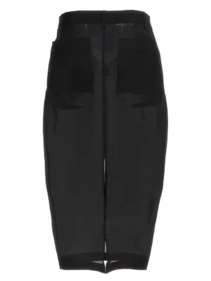 'Lucian' skirt 41493002W3002200 KHAITE Black