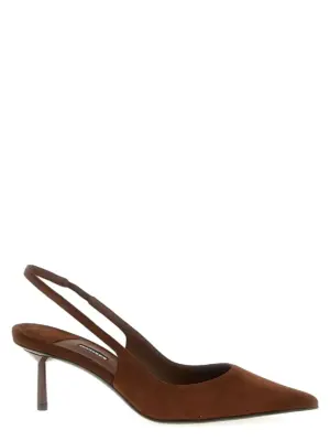 'Bella' slingback LE SILLA Brown