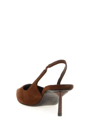 'Bella' slingback Woman LE SILLA Brown