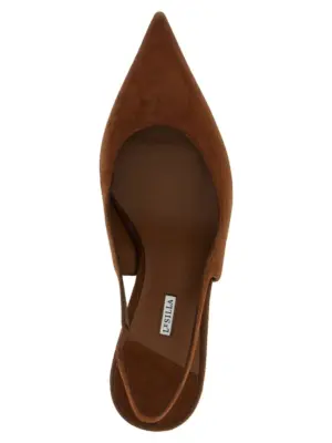 'Bella' slingback 100% leather LE SILLA Brown