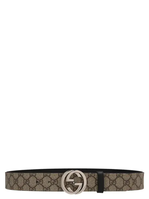 'GG Supreme’ belt GUCCI Beige