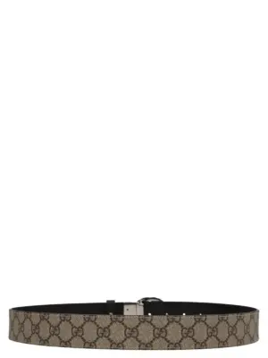 'GG Supreme’ belt Man GUCCI Beige