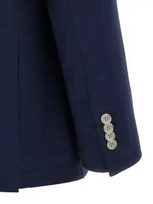 'Jim2' blazer 54% polyester 44% wool 2% elastane BARBA Multicolor