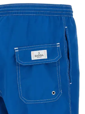 Short swimsuit 100% polyester BARBA Blue