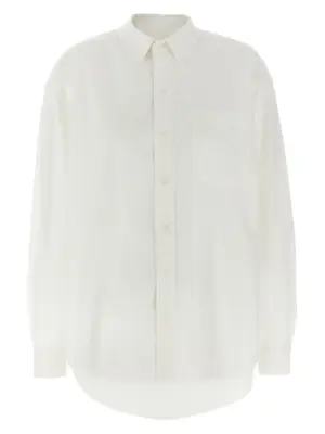 Boyfriend shirt T BY ALEXANDER WANG White