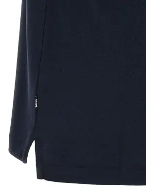 'Parlay 147' polo shirt 100% cotton HUGO BOSS Blue