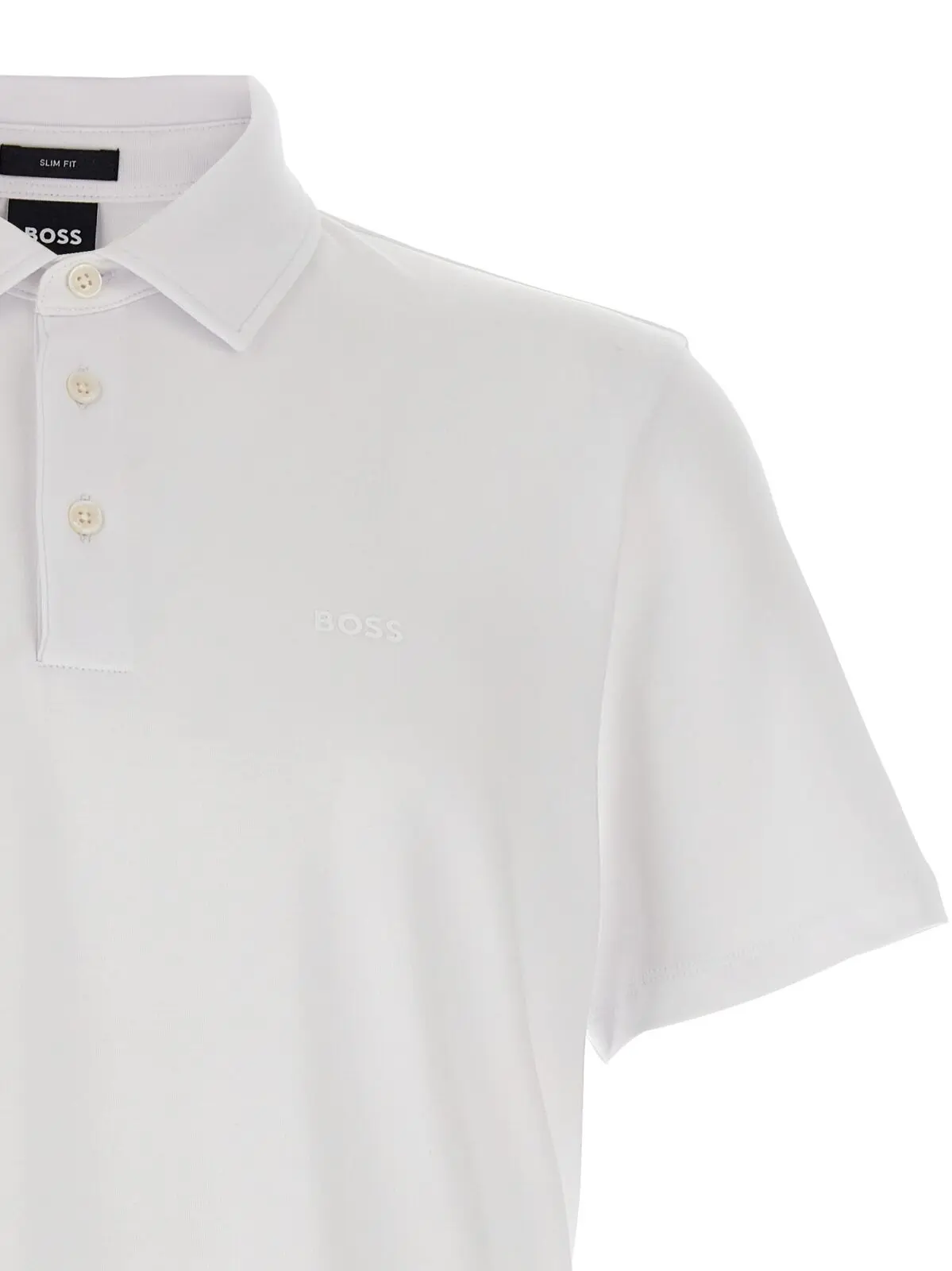 Поло Hugo Boss Palosh 30 Біле 3 'Palosh 30' polo shirt Man HUGO BOSS White