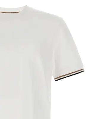 'Thompson 04' T-shirt Man HUGO BOSS White