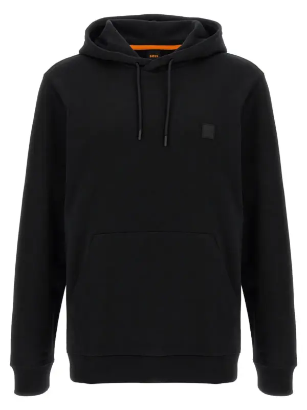'WeTalk' hoodie HUGO BOSS Black