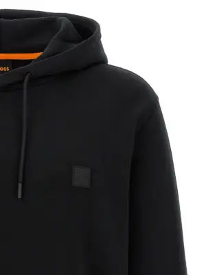 'WeTalk' hoodie Man HUGO BOSS Black