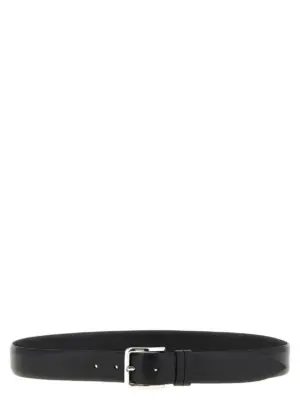 Leather belt ZERBINI CLAUDIO Black