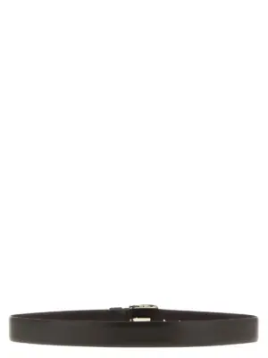 Leather belt 611835TMORO ZERBINI CLAUDIO Brown