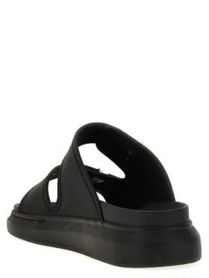 'Rubber' sandals Woman MCQUEEN Black
