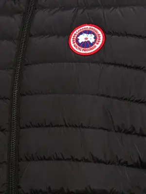 'HyBridge® Quilted KniKnit' vest 100% polyamide CANADA GOOSE Black