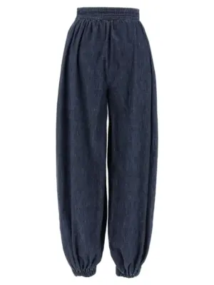 Valentino Garavani Denim Chambray pants 6B0DD19L7MR558 VALENTINO GARAVANI Blue