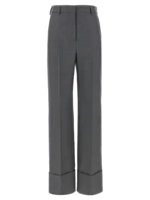 Valentino Garavani wool pants VALENTINO GARAVANI Gray