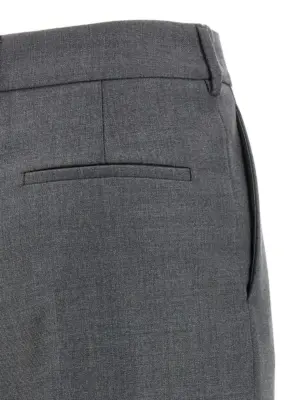 Valentino Garavani wool pants 100% virgin wool VALENTINO GARAVANI Gray