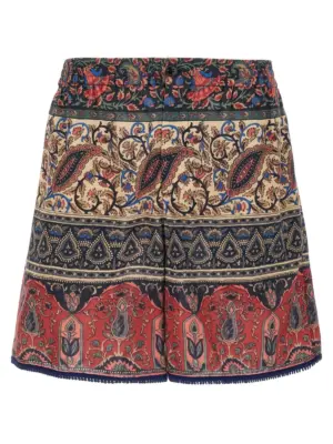 Valentino Garavani 'Voyage Imaginaire' Bermuda shorts VALENTINO GARAVANI Multicolor