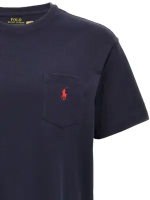 Pocket T-shirt Man POLO RALPH LAUREN Blue