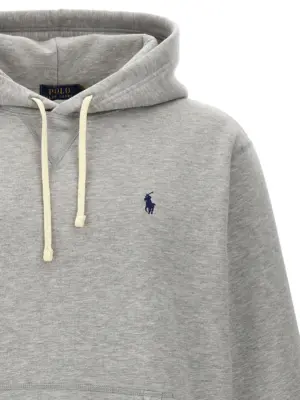 Logo hoodie Man POLO RALPH LAUREN Gray