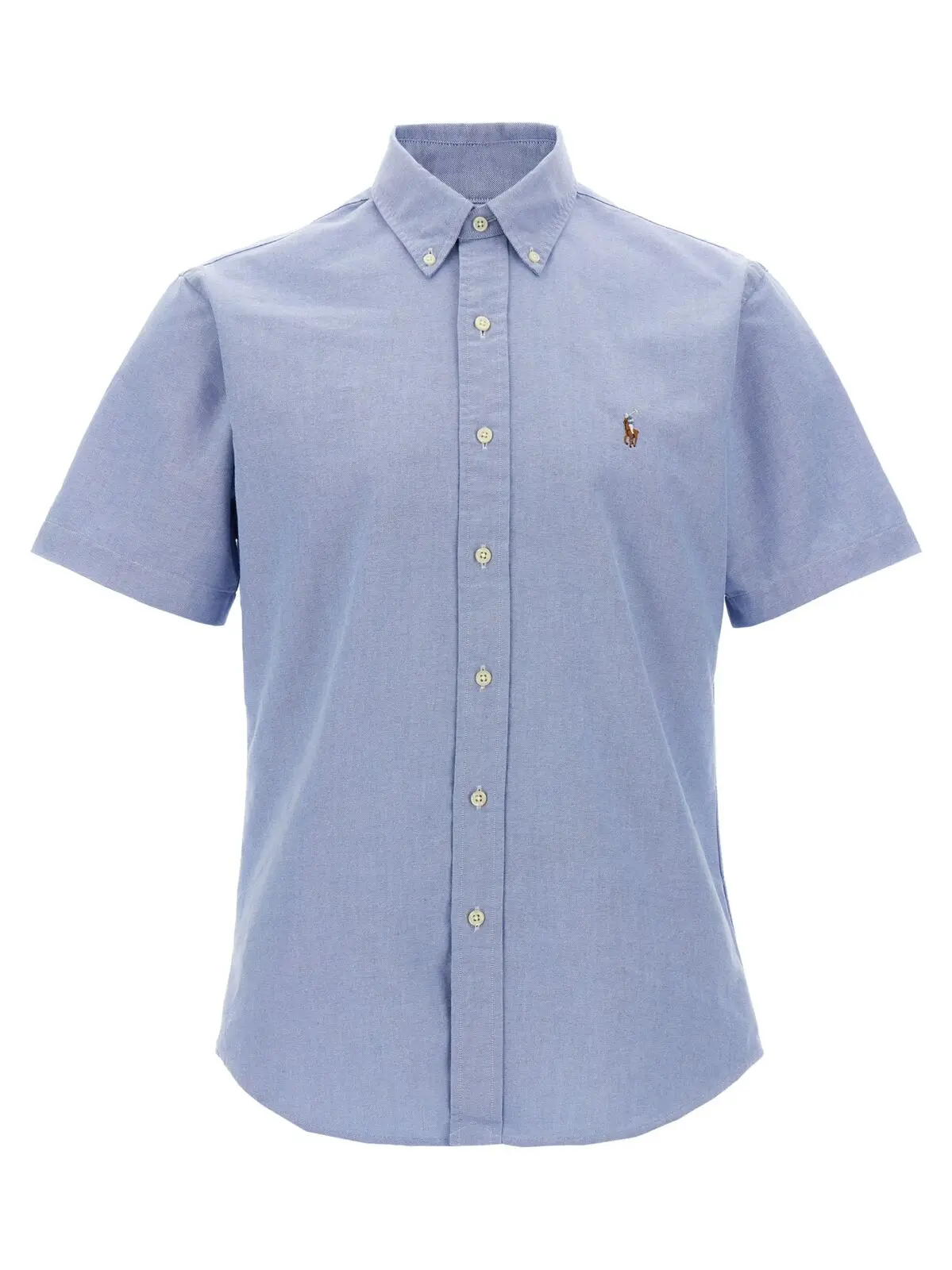 Сорочка Polo Ralph Lauren з вишитим логотипом Блакитна 1 Logo embroidery shirt POLO RALPH LAUREN Light Blue