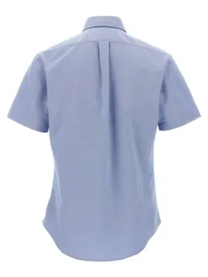 Logo embroidery shirt 710850782001 POLO RALPH LAUREN Light Blue