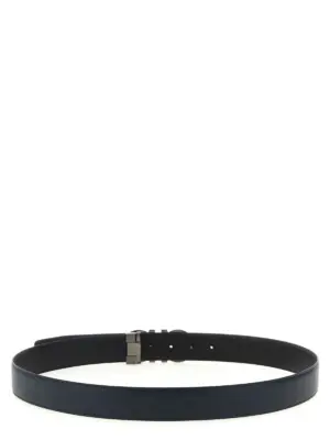 'Gancini' reversible belt 746507NERO FERRAGAMO Multicolor