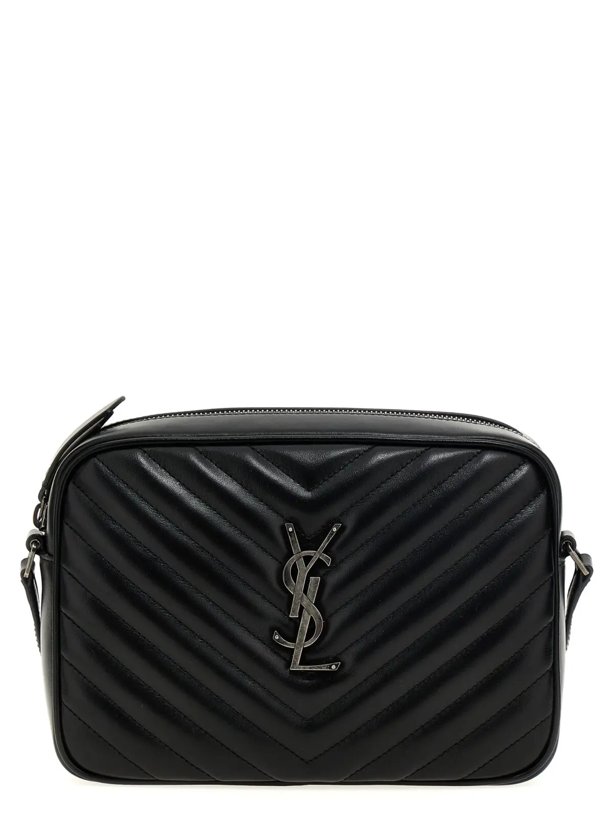 Сумка крос-боді Saint Laurent Camera Bag Lou Чорна 1 'Camera Bag Lou' crossbody bag SAINT LAURENT Black