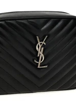 'Camera Bag Lou' crossbody bag Woman SAINT LAURENT Black