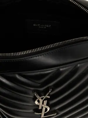 'Camera Bag Lou' crossbody bag 100% calfskin leather (Bos Taurus) SAINT LAURENT Black