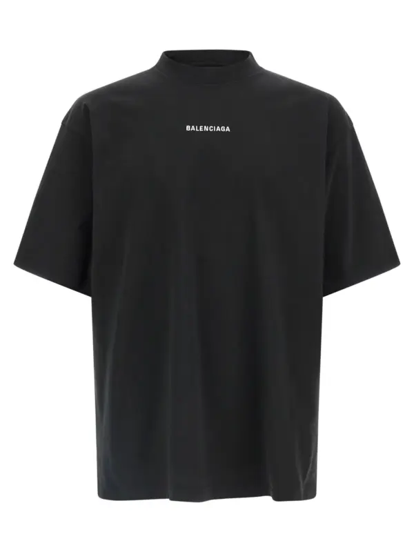 'New Balenciaga Back' T-shirt BALENCIAGA White/Black