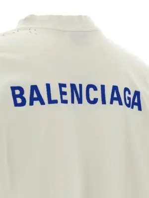 'Balenciaga Back' T-shirt 100% cotton BALENCIAGA Beige