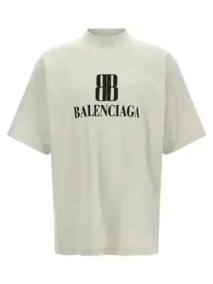 'Nano BB' T-shirt BALENCIAGA Beige