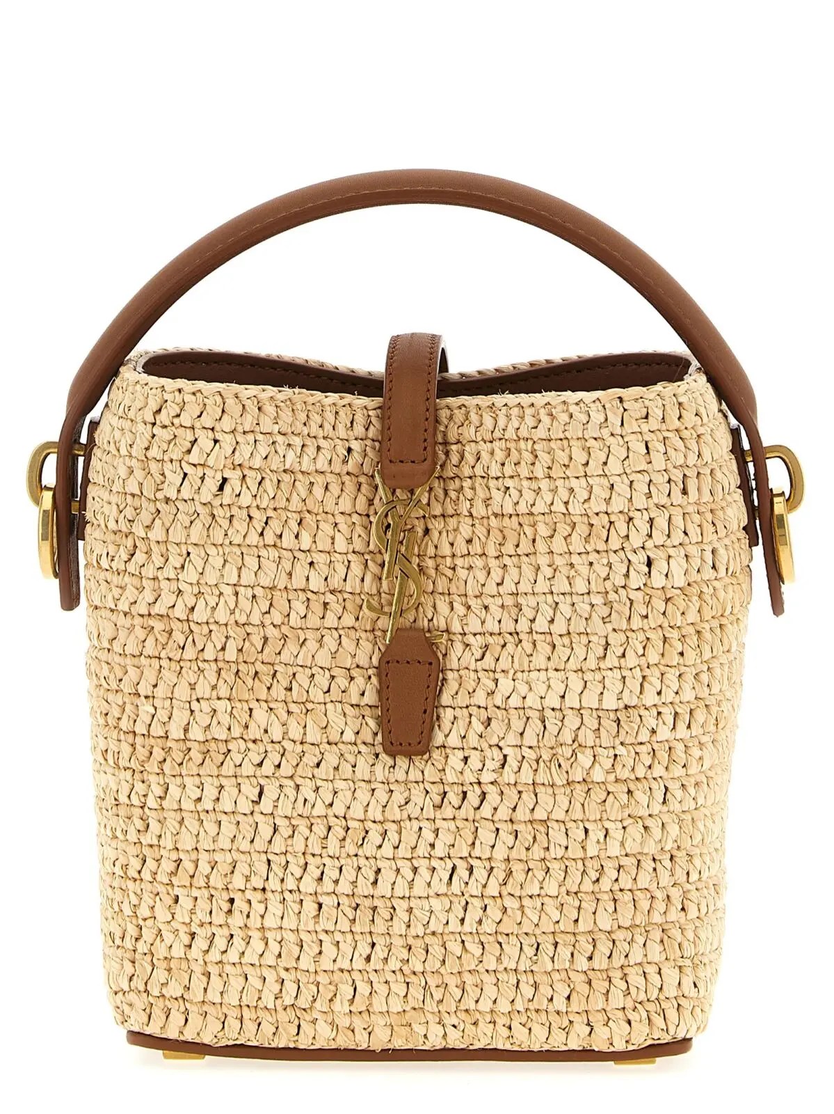 Міні-сумка відро Saint Laurent Le 37 Бежева 1 'Le 37' mini bucket bag SAINT LAURENT Beige