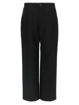 Nastro Web twill pants GUCCI Black