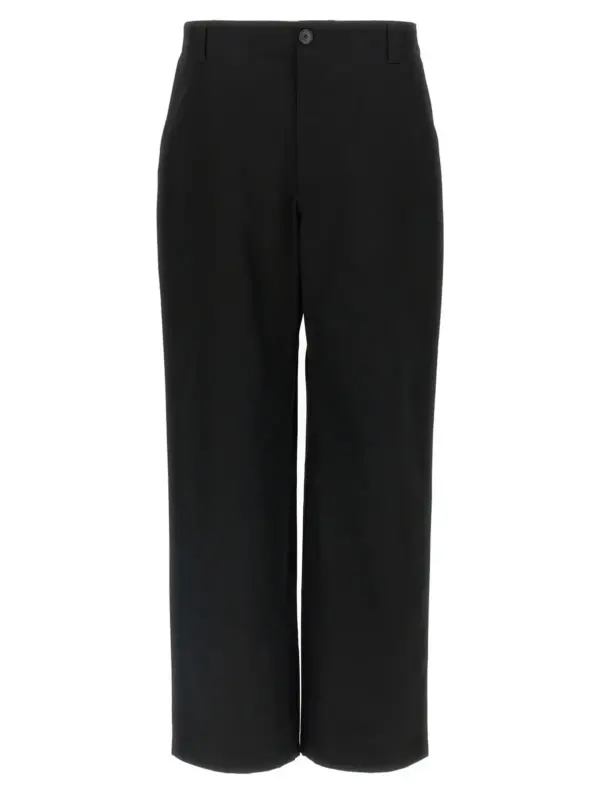 Nastro Web twill pants GUCCI Black