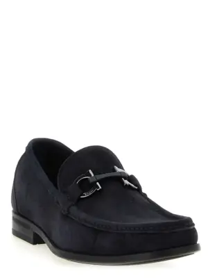 'Grandioso' loafers 784285NAVY FERRAGAMO Blue
