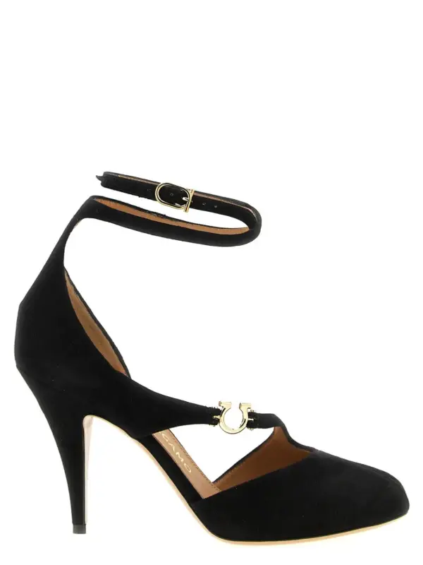 'Molly' sandals FERRAGAMO Black