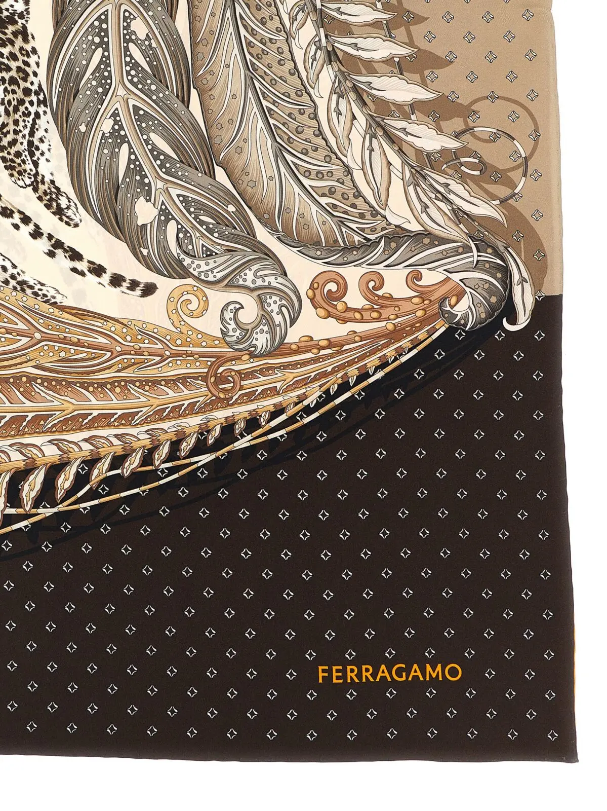 Шарф Ferragamo Madras print Багатокольоровий 2 'Madras' print scarf 785658VERDEMARRONE FERRAGAMO Multicolor