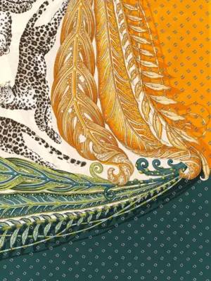 'Madras' print scarf Woman FERRAGAMO Multicolor