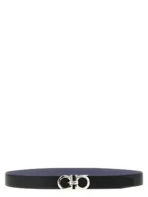 'Gancini' reversible belt 786006NERO FERRAGAMO Multicolor