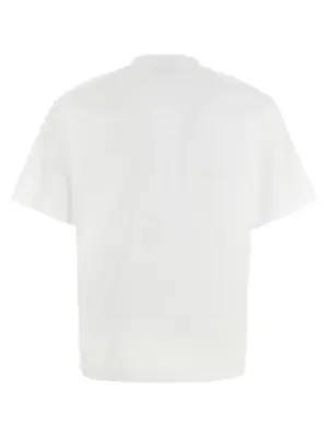 'Firma' T-shirt 786470WHITE FERRAGAMO White/Black