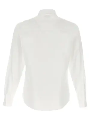 'Gancini' jacquard shirt 786620WHITE FERRAGAMO White