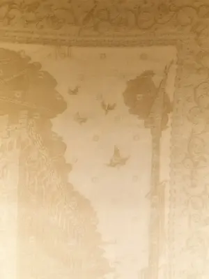 'Palazzo' scarf 786884TAUPEIVORY FERRAGAMO Multicolor