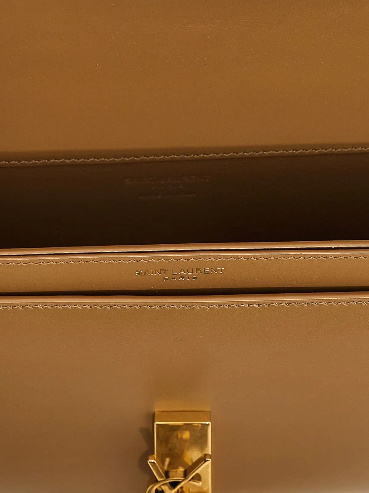 Сумка крос-боді Saint Laurent Voltaire Коричнева 4 'Voltaire' shoulder bag 100% calfskin leather SAINT LAURENT Brown