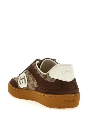 'Incrocio GG' sneakers Man GUCCI Brown