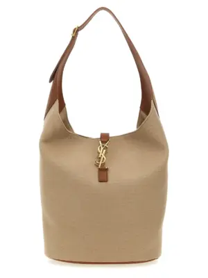 'Le 5 à 7 Hobo' shoulder bag SAINT LAURENT Beige